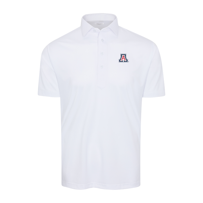 Arizona Semi-Spread Collar Polo White
