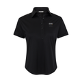 Arrow McLaren Women's Cap Sleeve Semi Spread Polo Black