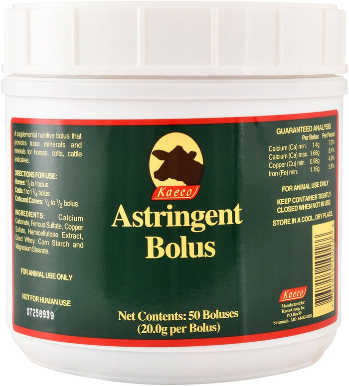 Astringent Bolus, 50 count - KK1C - 1