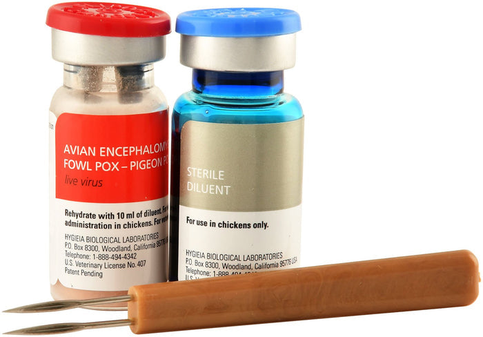 Avian Encephalomyelitis - Fowl Pox - Pigeon Pox Vaccine - HYGAB - 1