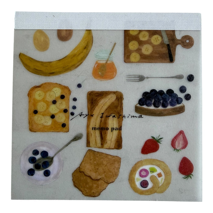 Bake Memo Pad by Aya Iwashima