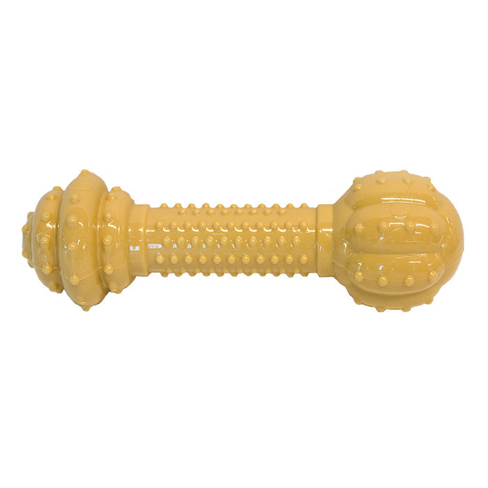Barbell Power Chew, Peanut Butter, Medium/Wolf, Up to 35 lbs - N9ZD - Peanut Butter - Medium/Wolf - 3