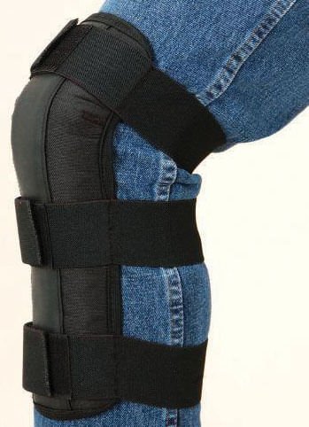 Barrel Racing Shin Guards, Black - JTIKG - 2
