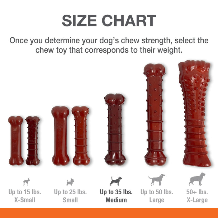 Basted Blast Dual Flavored Power Chew, Bacon Basted Steak - N9Z9 - Small/Regular - 2