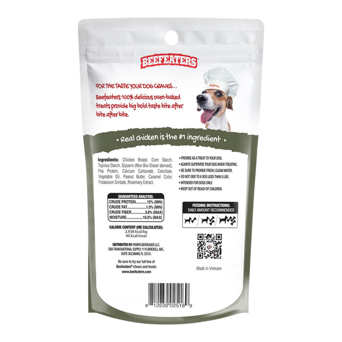 Beefeaters Chicken Wraps, Rawhide Free, 4 ct, Case of 12 - 031BE-02516-12 - Brown - Chicken - 2