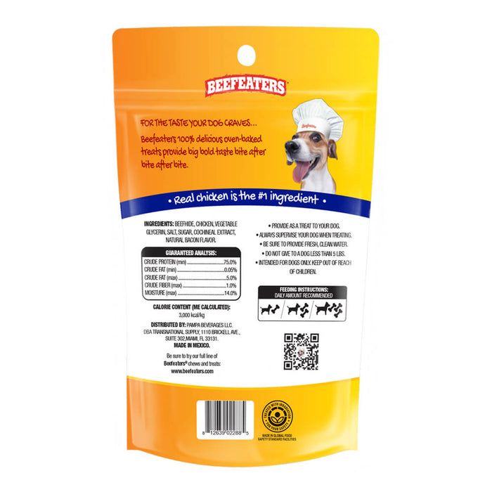 Beefeaters Triple Flavor Mini Knot Bones, 1.26 oz, Case of 12 - 031BE-02288-12 - Brown - Chicken - 4