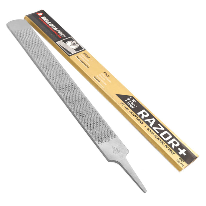Bellota Razor Plus Hoof Rasp, 14"L - J2AA - 2