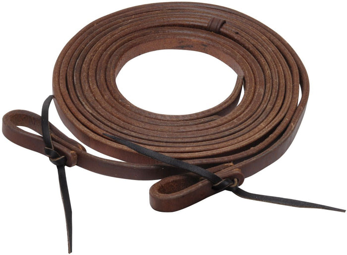 Berlin Leather Heavy Oiled Hermann Oak Split Reins, Water Loop Ends - BCLDD - 2