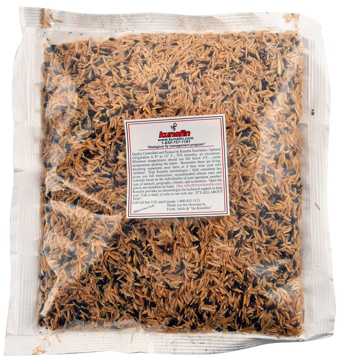 Biological Fly Control by Kunafin - KFA1 - 5,000 Biological Fly Control Parasites - 1