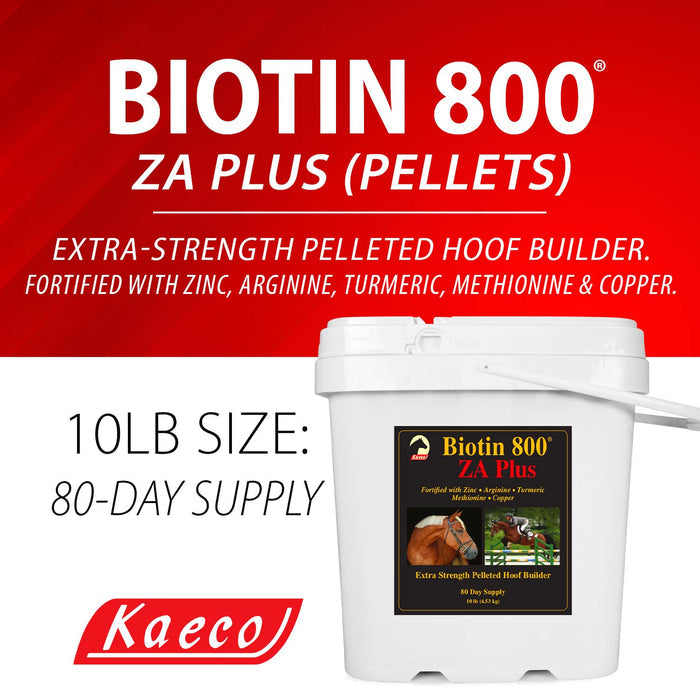 Biotin 800 ZA Plus Pelleted Hoof Builder for Horses - KK1B - 2