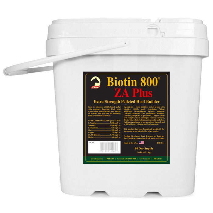 Biotin 800 ZA Plus Pelleted Hoof Builder for Horses - KK1B - 5