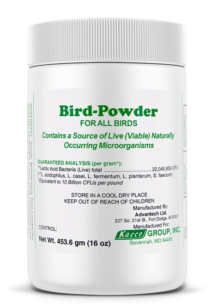 Bird - Powder (Probiotic) for All Birds, 16 oz - KKB8 - 1
