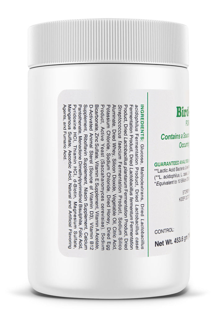 Bird - Powder (Probiotic) for All Birds, 16 oz - KKB8 - 3