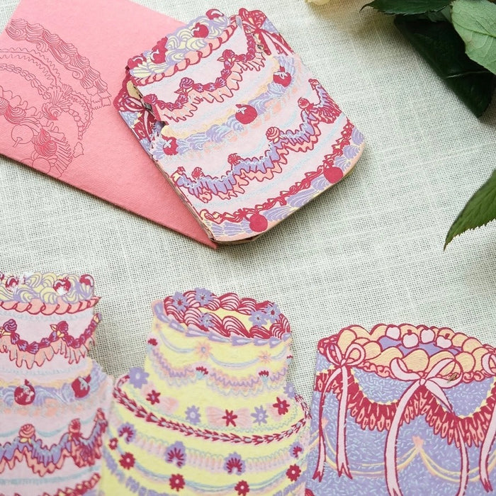 Birthday Concertina Greeting Card