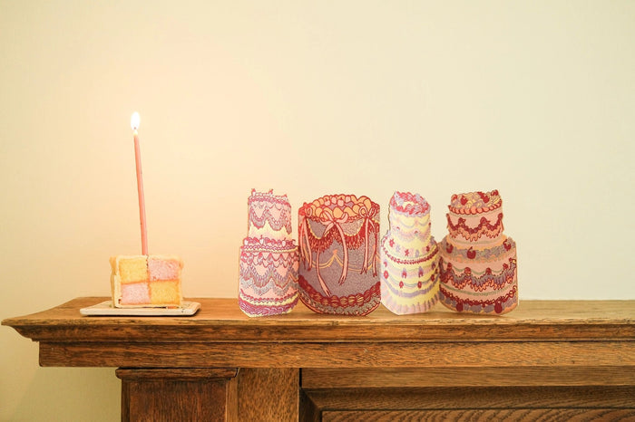 Birthday Concertina Greeting Card