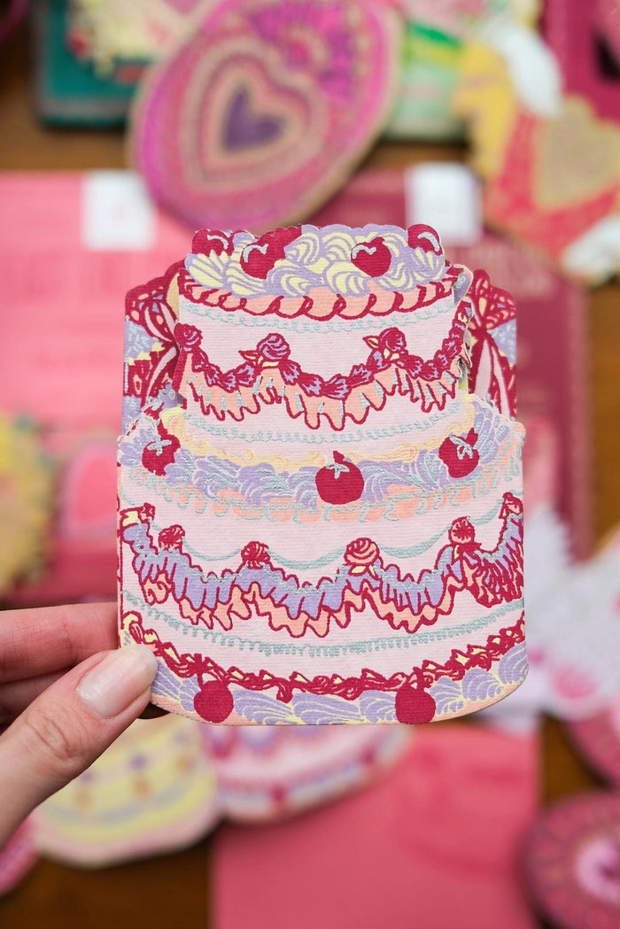 Birthday Concertina Greeting Card
