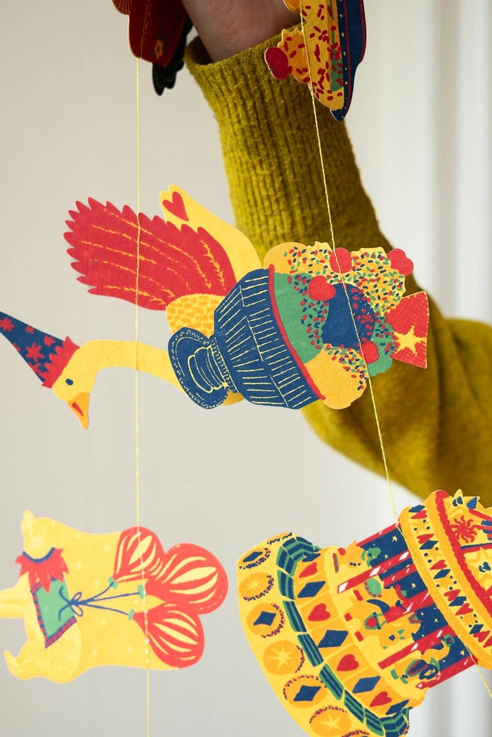 Birthday Sewn Garland