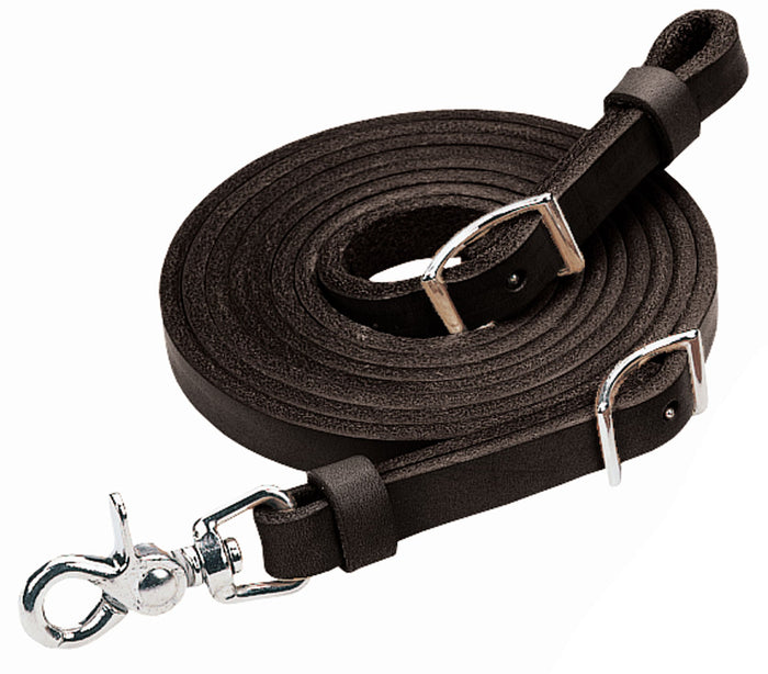Black Latigo Roper Rein - WLC5AU - 1