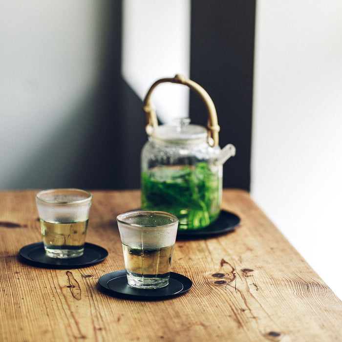 Black Metal Tray | Round