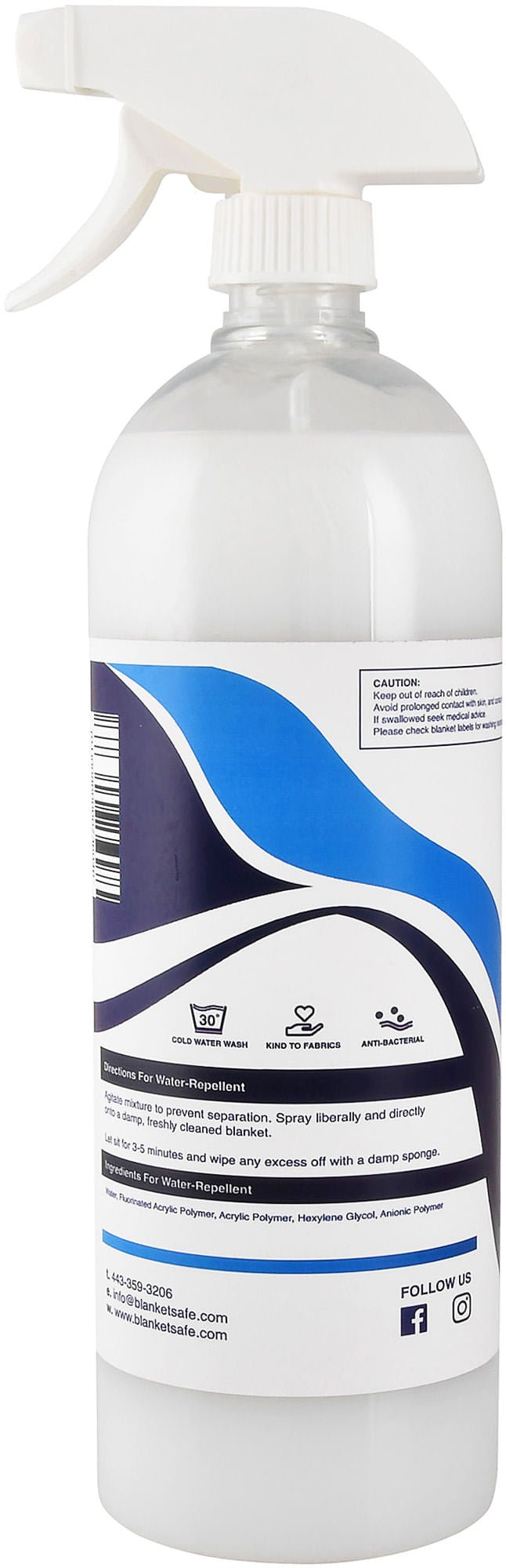 Blanket Safe Spray - On Water Repellent - BLSAA - 2