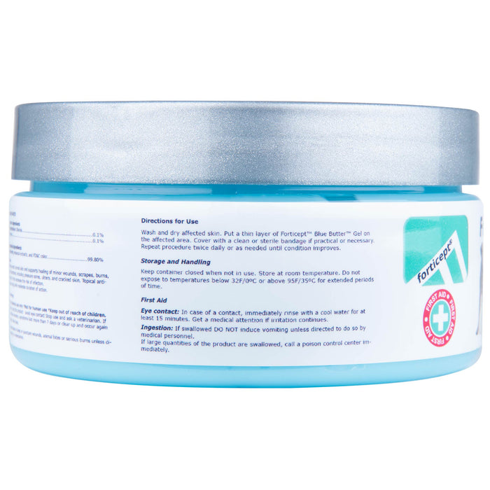 Forticept Blue Butter Antimicrobial Healing Gel for Dogs & Cats - FT212 - 8 oz - 4