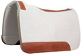 Blue Horse 100% Pressed Wool Contoured Saddle Pad - 1211CY - 1