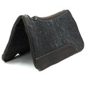 Blue Horse Felt Contoured Saddle Pad - 1211C1 - Gray with Brown - 32" x 31" - 1" - 1