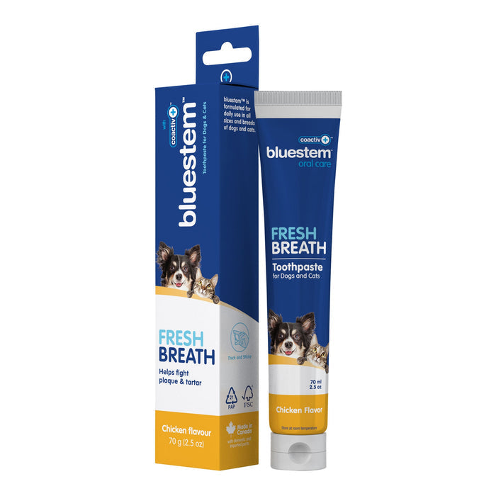 Bluestem Coactiv+ Pet Toothpaste for Dogs and Cats, Chicken Flavor, 2.5 oz - 018DP-FG0508 - Chicken - 4