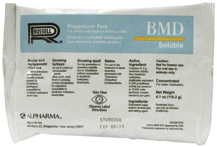 BMD Soluble Powder, 4.1 oz - WJG4 - 1