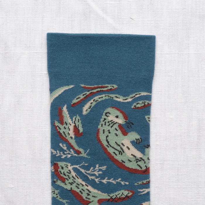 Bonne Maison Animals Otter | Midcalf Sock