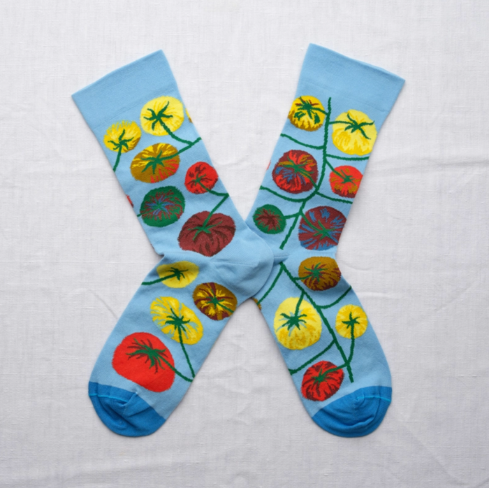 Bonne Maison Azure Tomato | Midcalf Sock