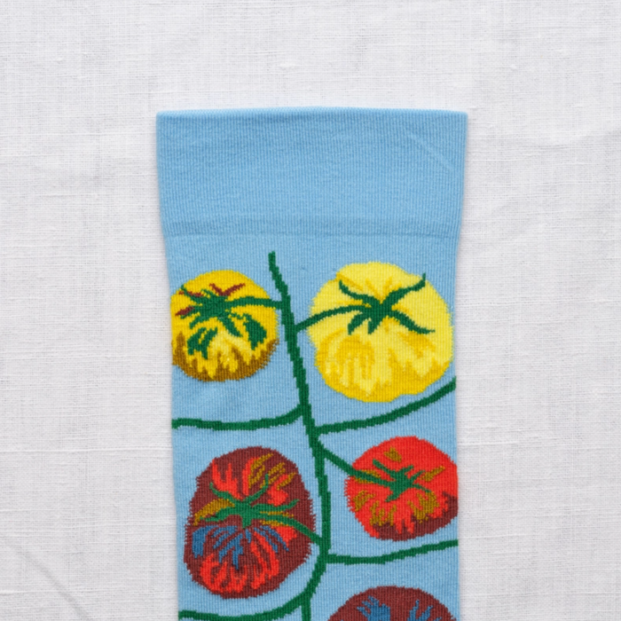 Bonne Maison Azure Tomato | Midcalf Sock