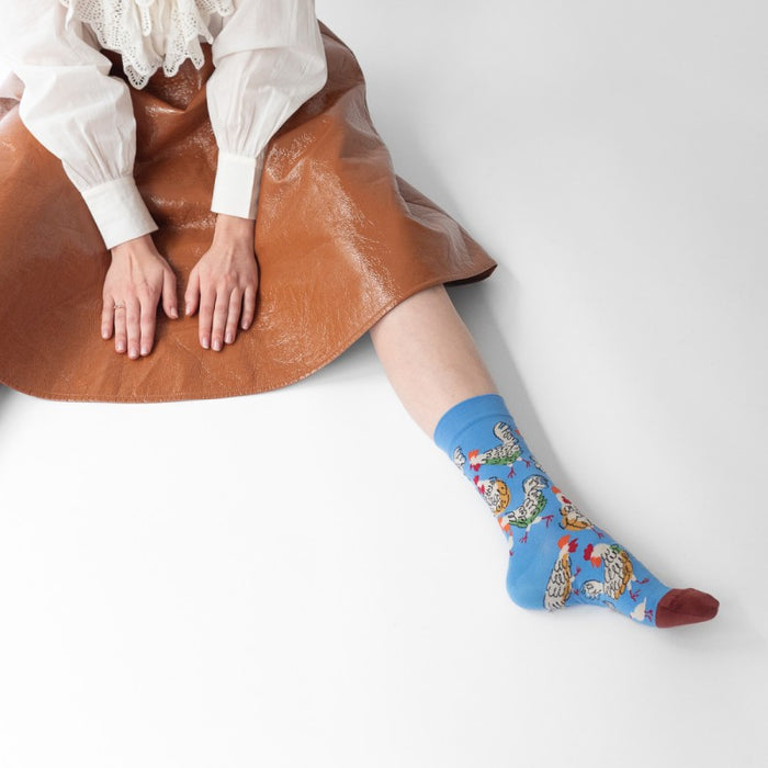 Bonne Maison Chickens | Midcalf Sock | small only