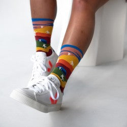 Bonne Maison Eclipse Multi | Midcalf Sock