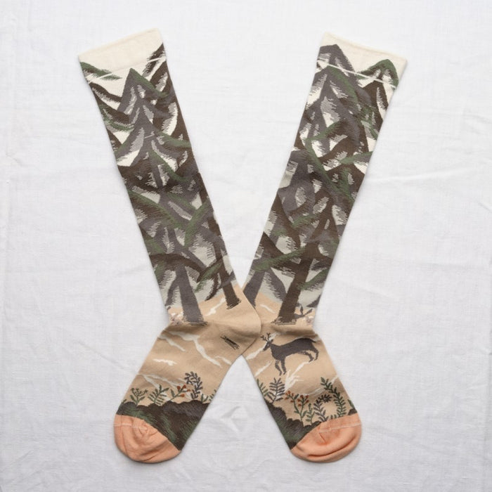 Bonne Maison Fir | Knee High Sock