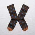 Bonne Maison Polka Dot Umber | Midcalf Sock