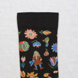 Bonne Maison Tapestry | Midcalf Sock| large only