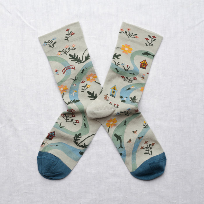 Bonne Maison The River | Midcalf Sock