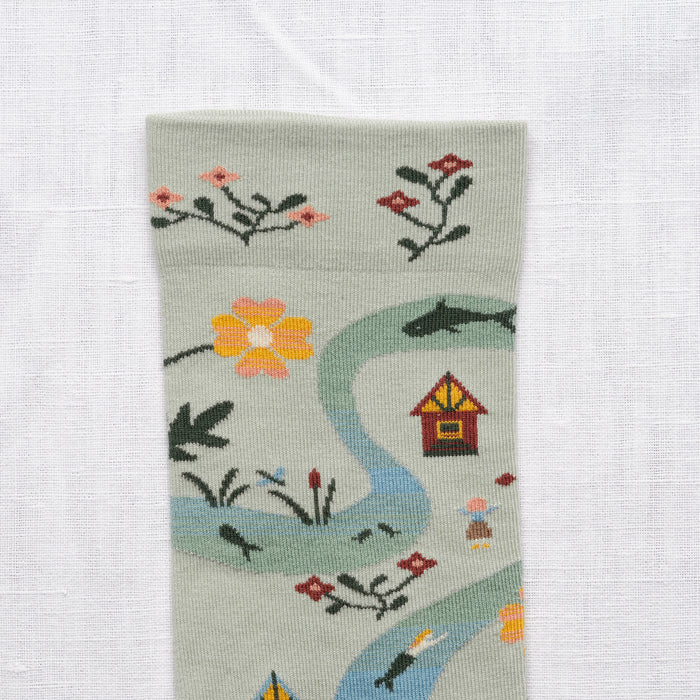 Bonne Maison The River | Midcalf Sock