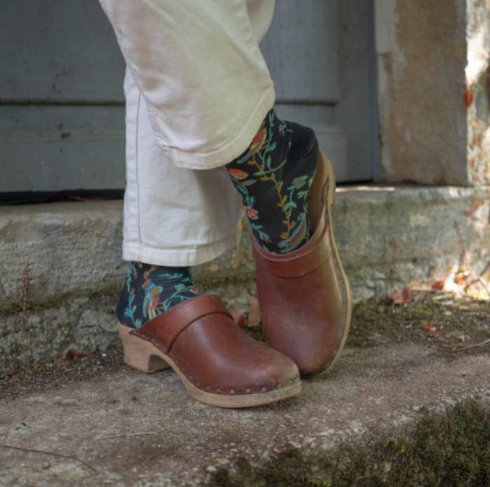 Bonne Maison Toile de Jouy - Flowers and Birds | Midcalf Sock