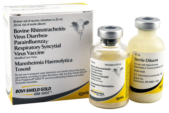 Bovi - Shield Gold One Shot Cattle Vaccine - N2AN - 10 Dose - 2