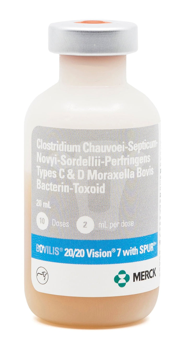Bovilis 20/20 Vision 7 with Spur Cattle Vaccine - I6VM - 10 Dose - 1