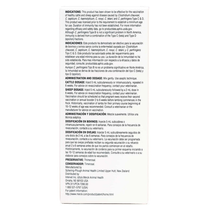 Bovilis Covexin 8 Vaccine for Cattle & Sheep - SHC6 - 10 Dose - 3