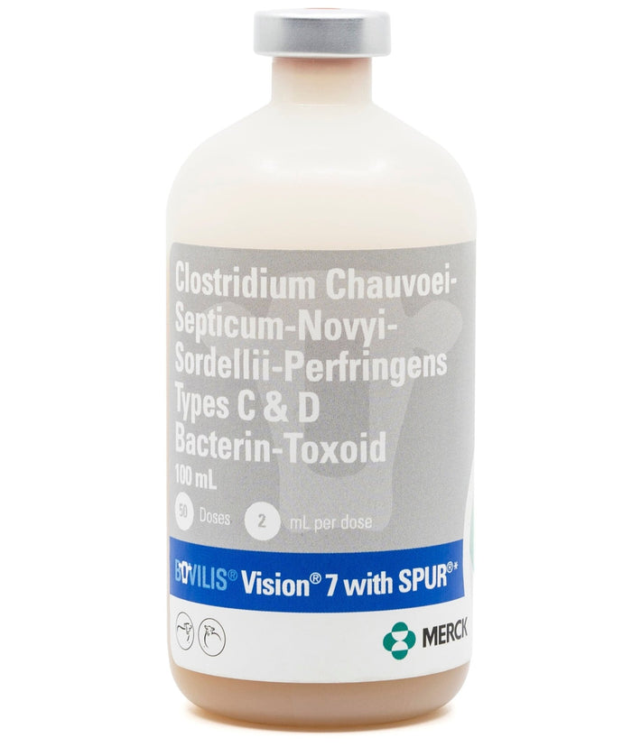 Bovilis Vision 7 with Spur Blackleg Vaccine for Cattle & Sheep - I6VD - 50 Dose - 2