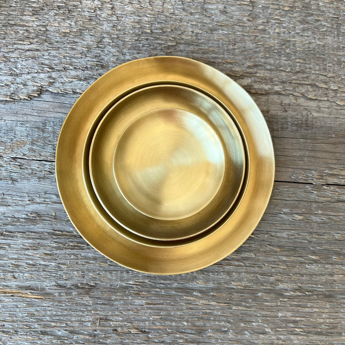 Brass Plate Round