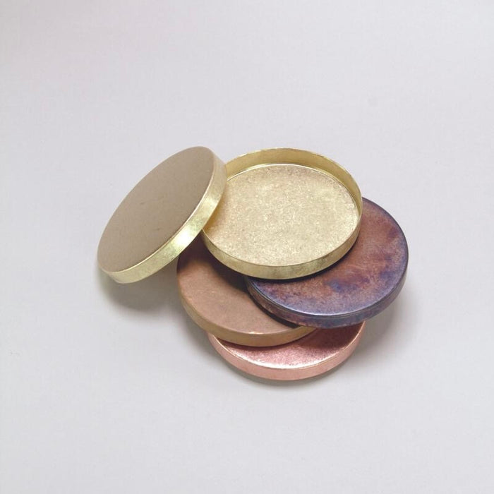 Brass Round Container - Antique