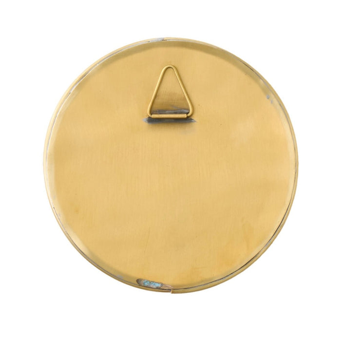 Brass Round Mirror