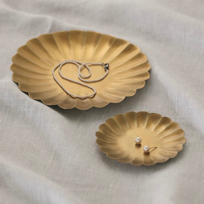 Brass Scallop Plate | Small