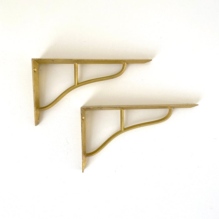Brass Shelf Brackets