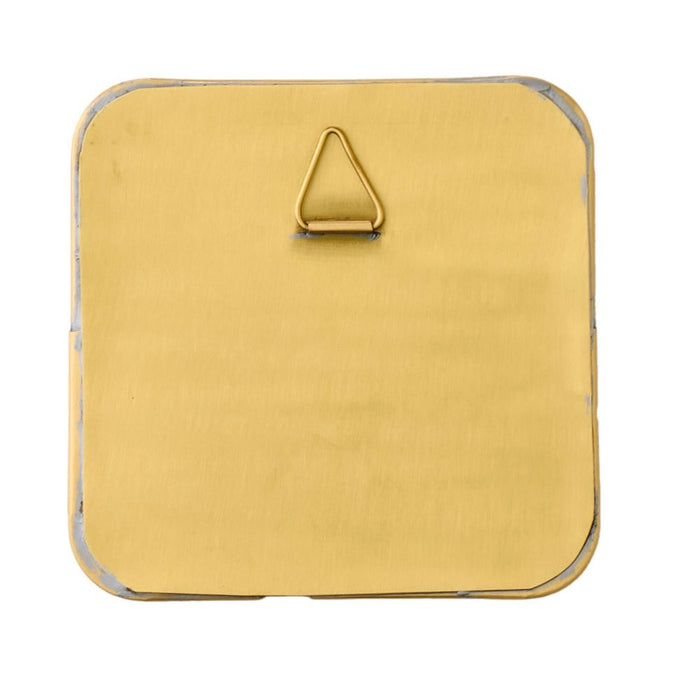 Brass Square Mirror